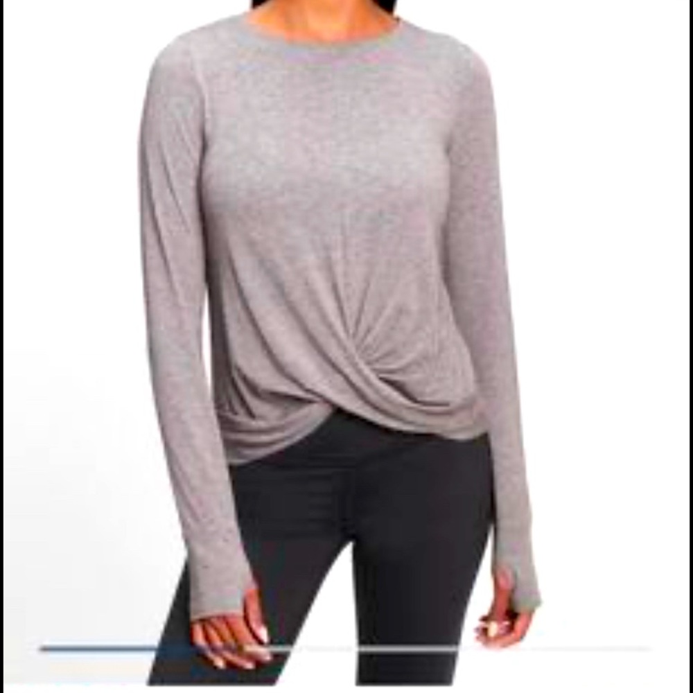 GAP fit breath twist front tee